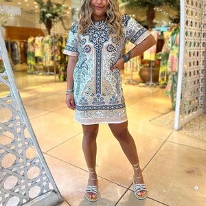 FARM Rio Tropicale T-shirt Dress Size S